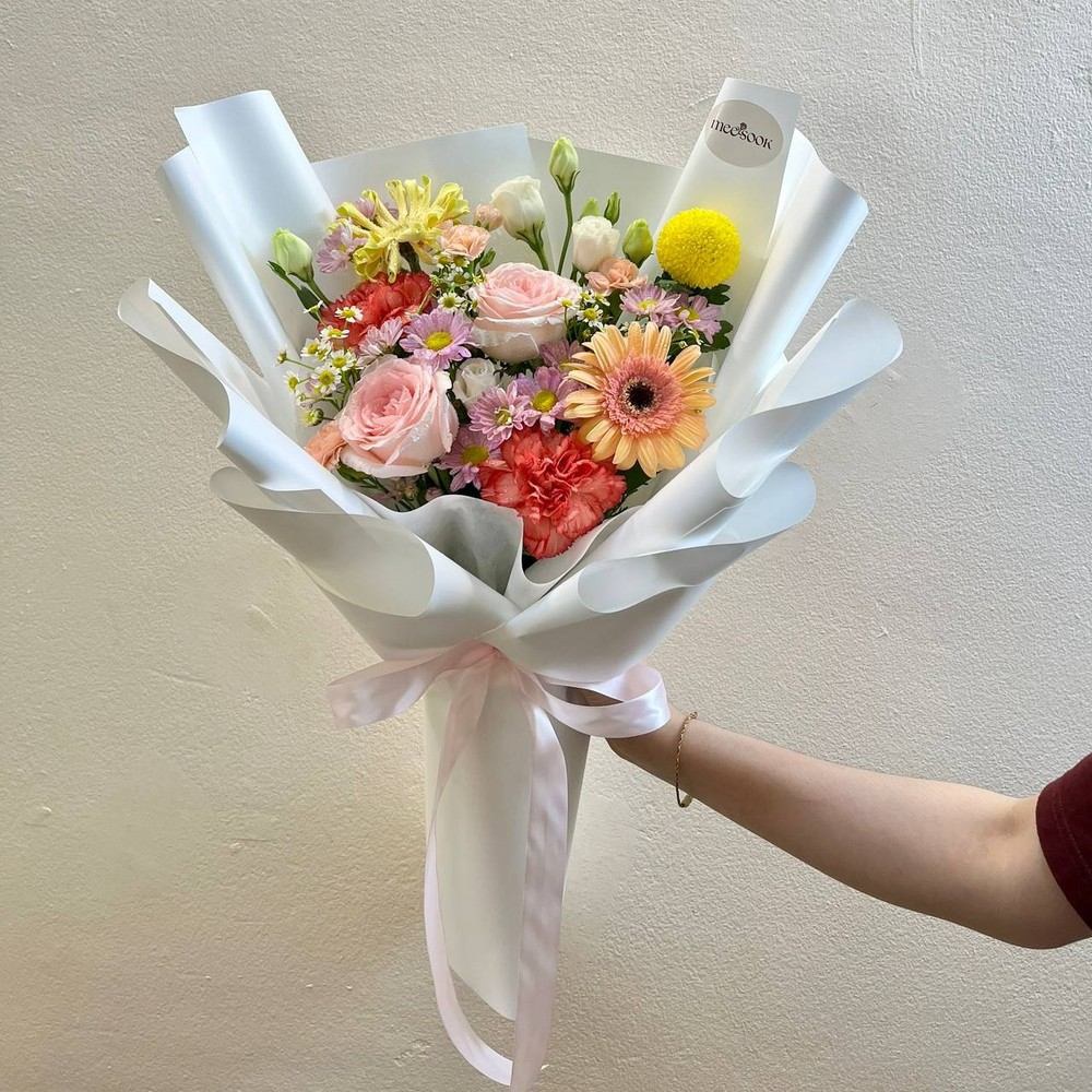 ดอกไม้สดสำหรับจัดเอง